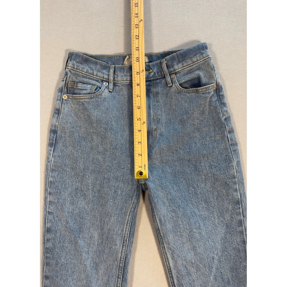 Everlane The Original Cheeky Straight Leg Blue Jeans Waist 24 - Picture 11 of 12